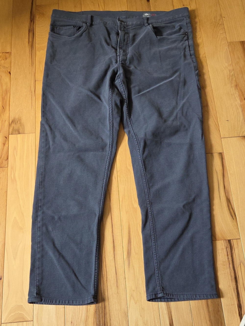 Men's Faherty Dark Gray Jeans 38w